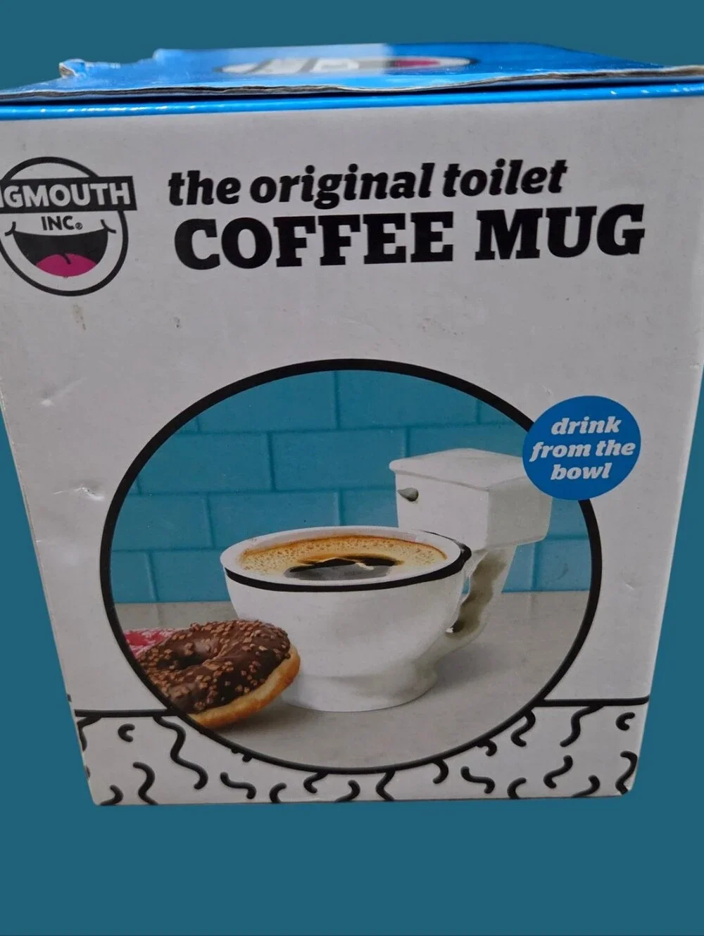 Big Mouth, Inc. The Original Toilet Shaped Coffee Mug